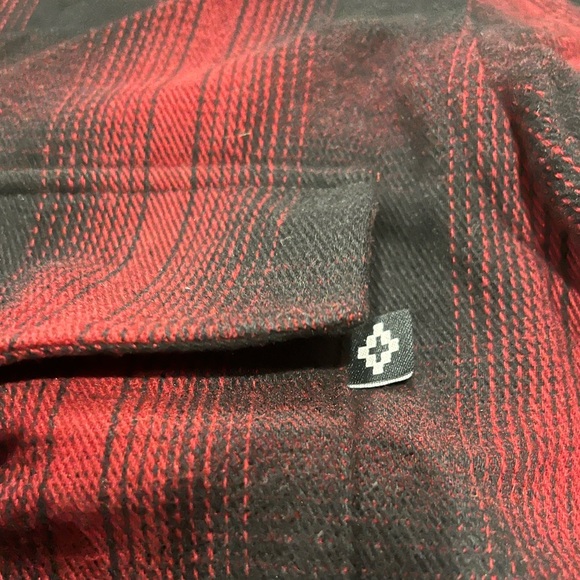 MARCELO BURLON iamens eagle print plaid check shirt - Picture 4 of 14